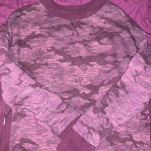 Avia Purple Camo Sweatshirt